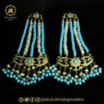 Turquoise and Pearl Earrings