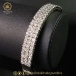 Diamond Design Zirconia Half Bracelet