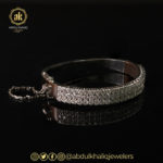 Diamond Design Zirconia Half Bracelet